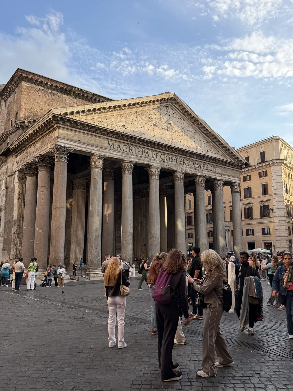Historic architecture in Rome