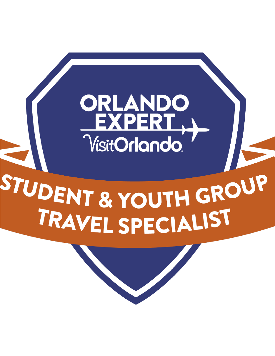 Orlando Student and Youth Group Travel Specialist badge
